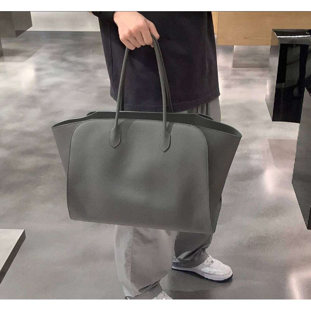 High Quality Marlo17/14 Tote Grainy Leather Shoulder Bag Soft Cowhide Casual Fashion HandBag Large Capacity