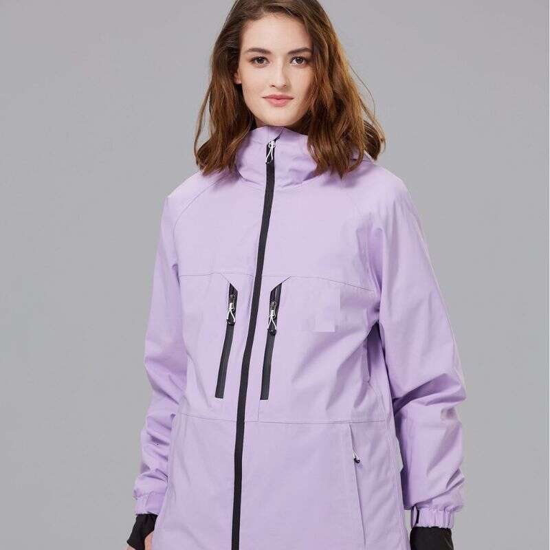 Snowsuit Double Board Men's And Women's Windproof Warm Ski With Extra Fat