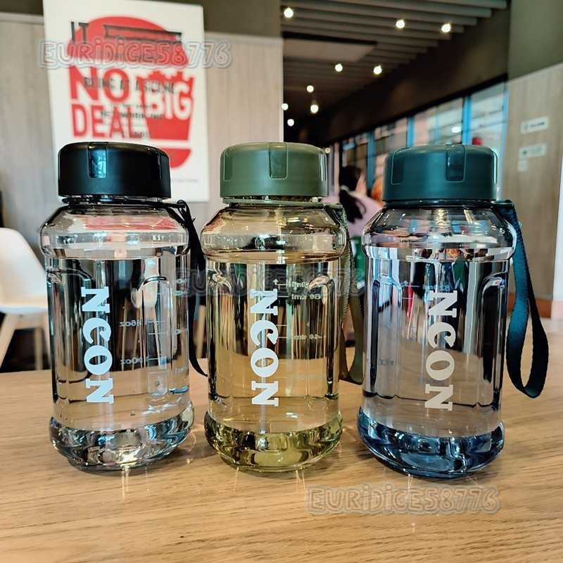 Simple Large Capacity Plastic Cup High Temperature Resistant High Appearance Water Cup Portable Car Cup Sports Water Bottle H250911