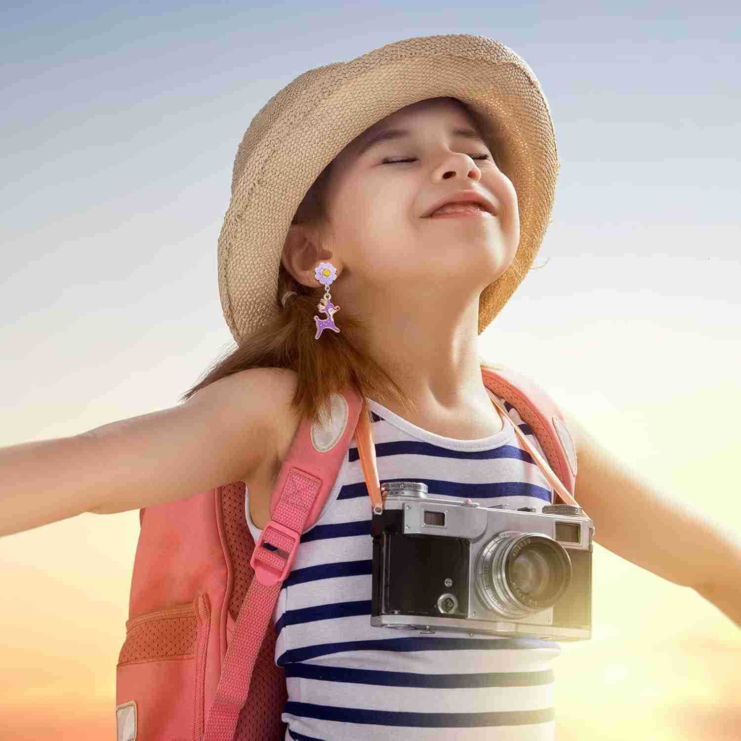 20 Pairs Clip on Earrings Cute Clip Earrings HypoallergenicDressUp AccessorieW250911