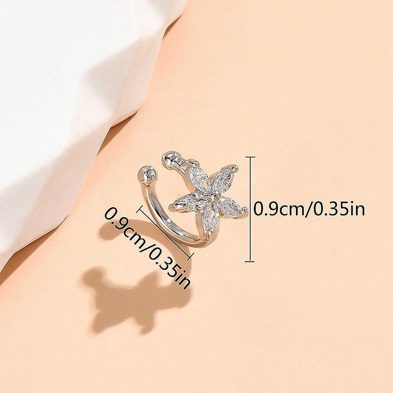 Ear Cuff Earrings for Women Non Piercing Faux Earring Cuff Rose Gold Earring Cuffs Non PiercedW250911