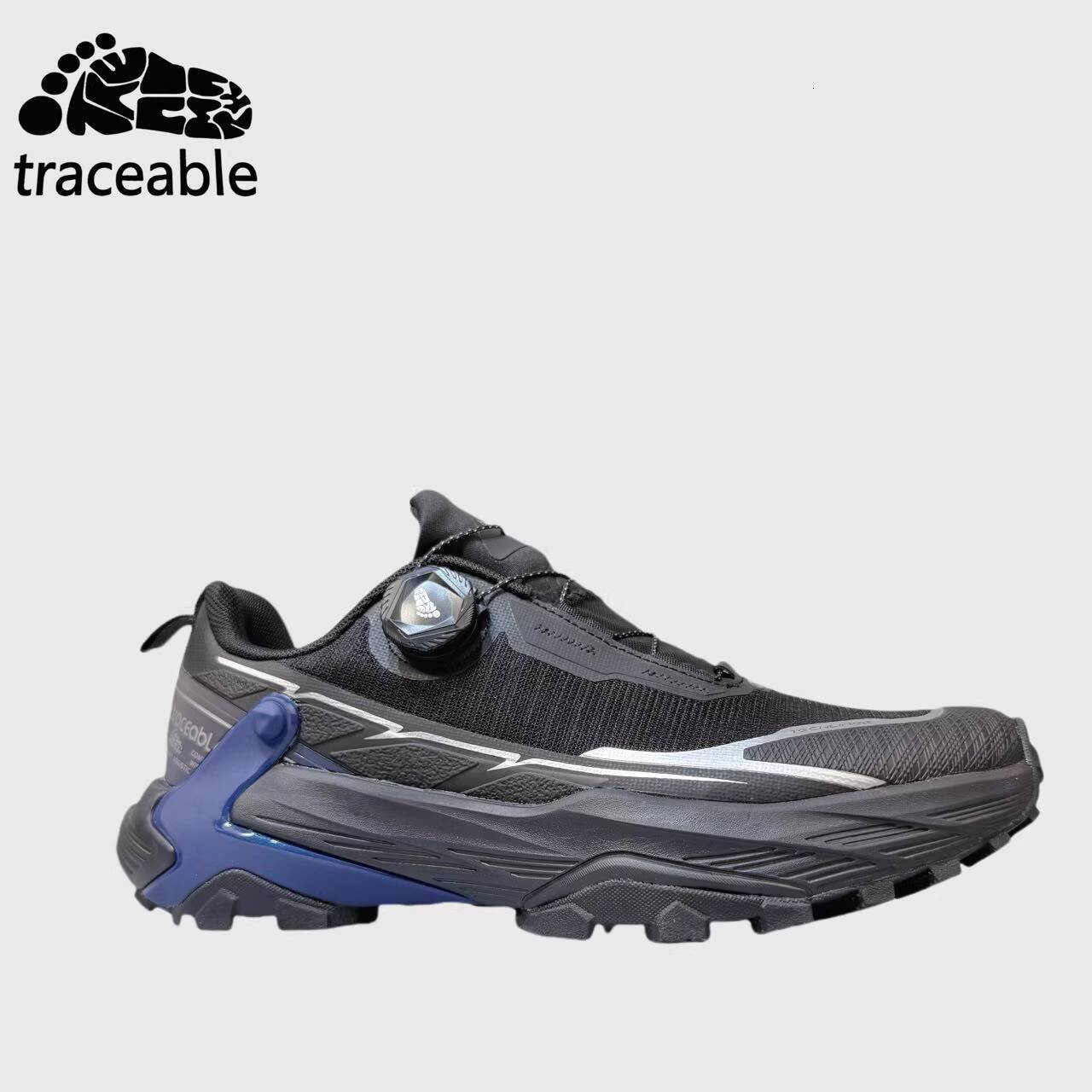 TGPL Foreign Trade Men's Non-Slip Wear-Resistant Outdoor Lightweight Hiking Button Trail Summer Breathable Sports Women's Shoes