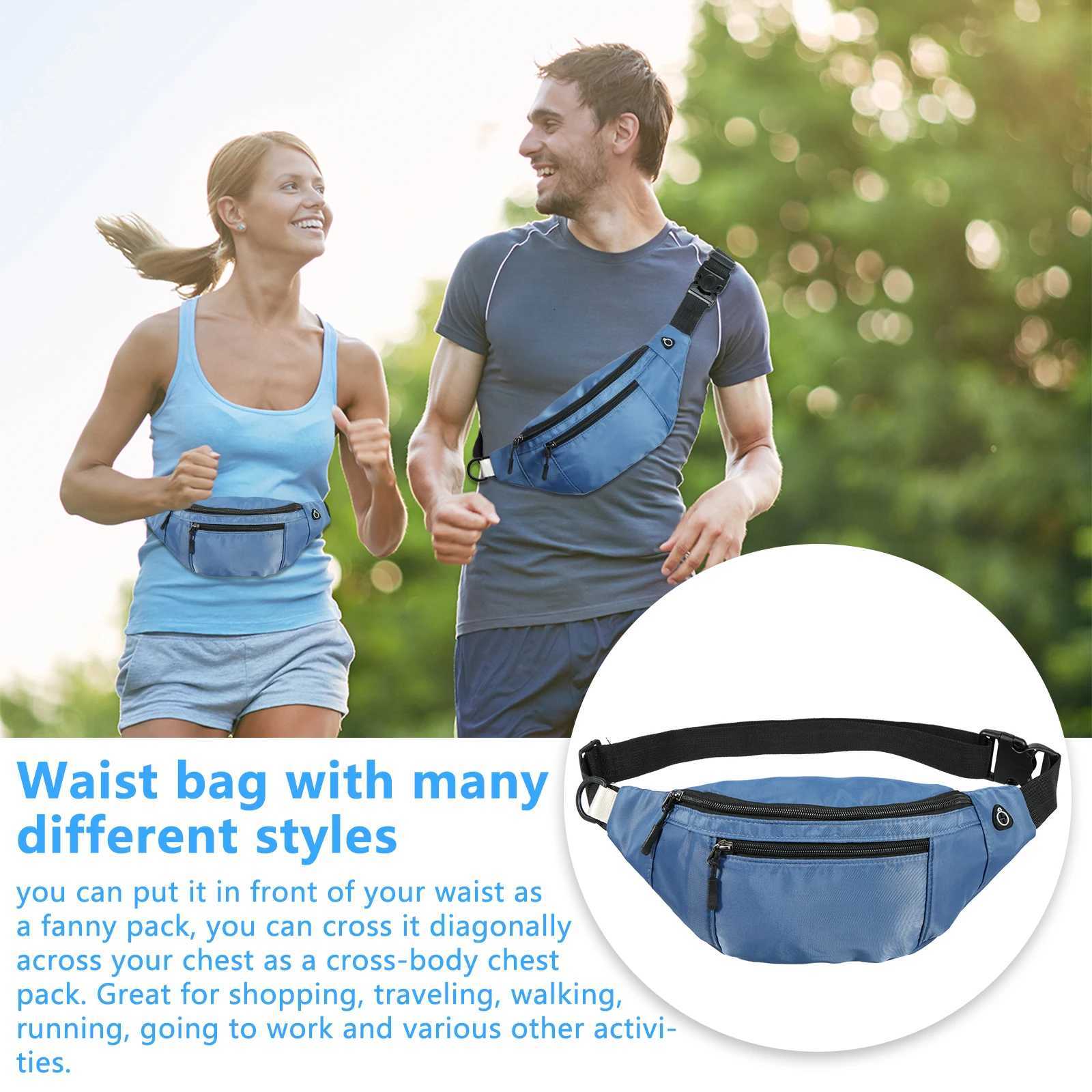 Fanny Packs for Women Men Belt Bag Fashion Waist Packs Lightweight Crossbody Bags Bum Bag for Outdoor Running Hiking Travel Z250911