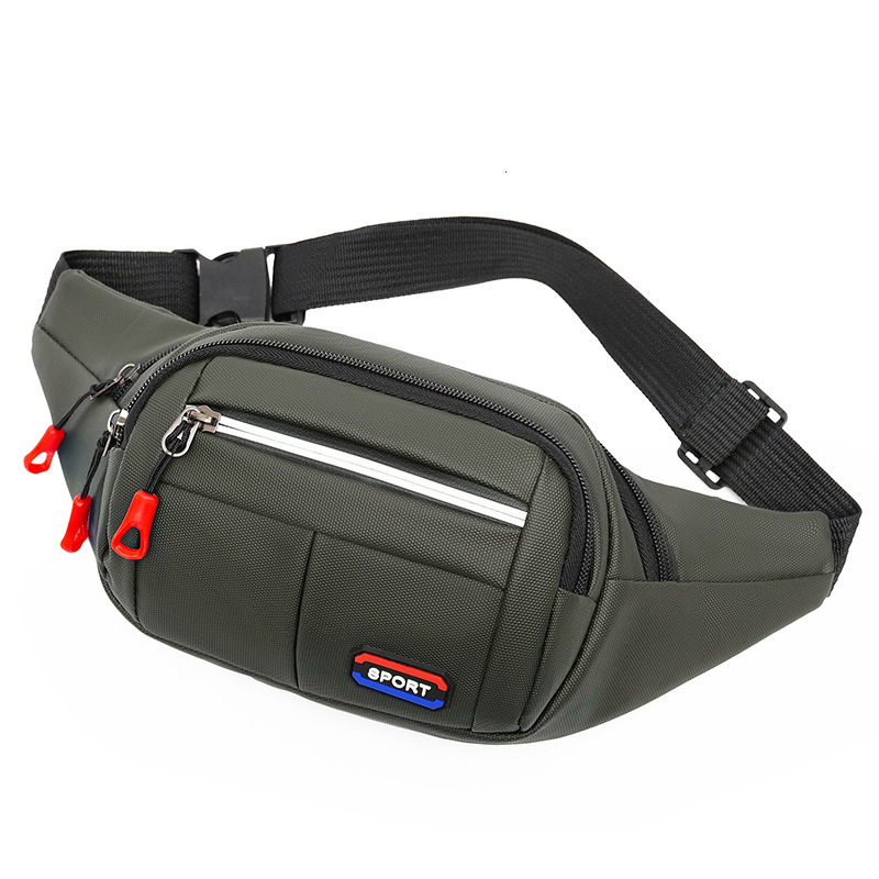 New Waist Bag Unisex Large Capacity Water Resistant Sports Luxury Bag Crossbody Chest Bag Designer Bag Business Free Shipping Cashier Construction Wor
