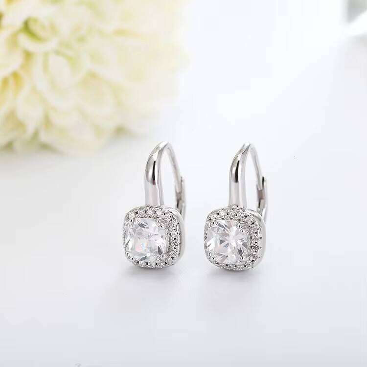 Moissanite Sterling Sier Jewelry Aaa Moissanite Valentine Earrings
