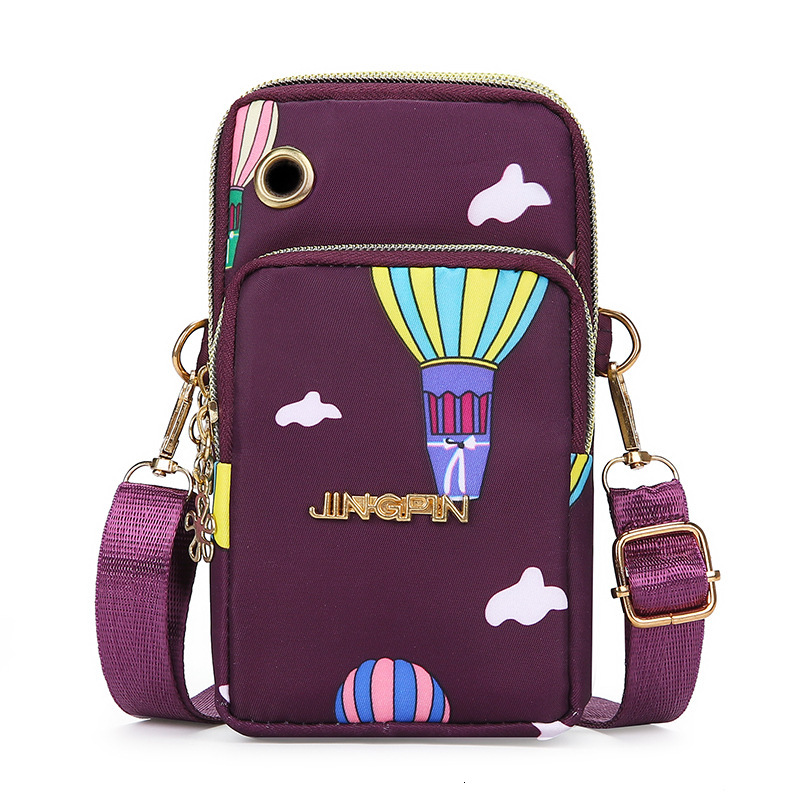 Free Shipping Designer Bag New Vertical Sports Luxury Bag Phone Arm Bag For Women Lightweight Mini Printed Coin Shoulder Bag Multifunctional Portable 