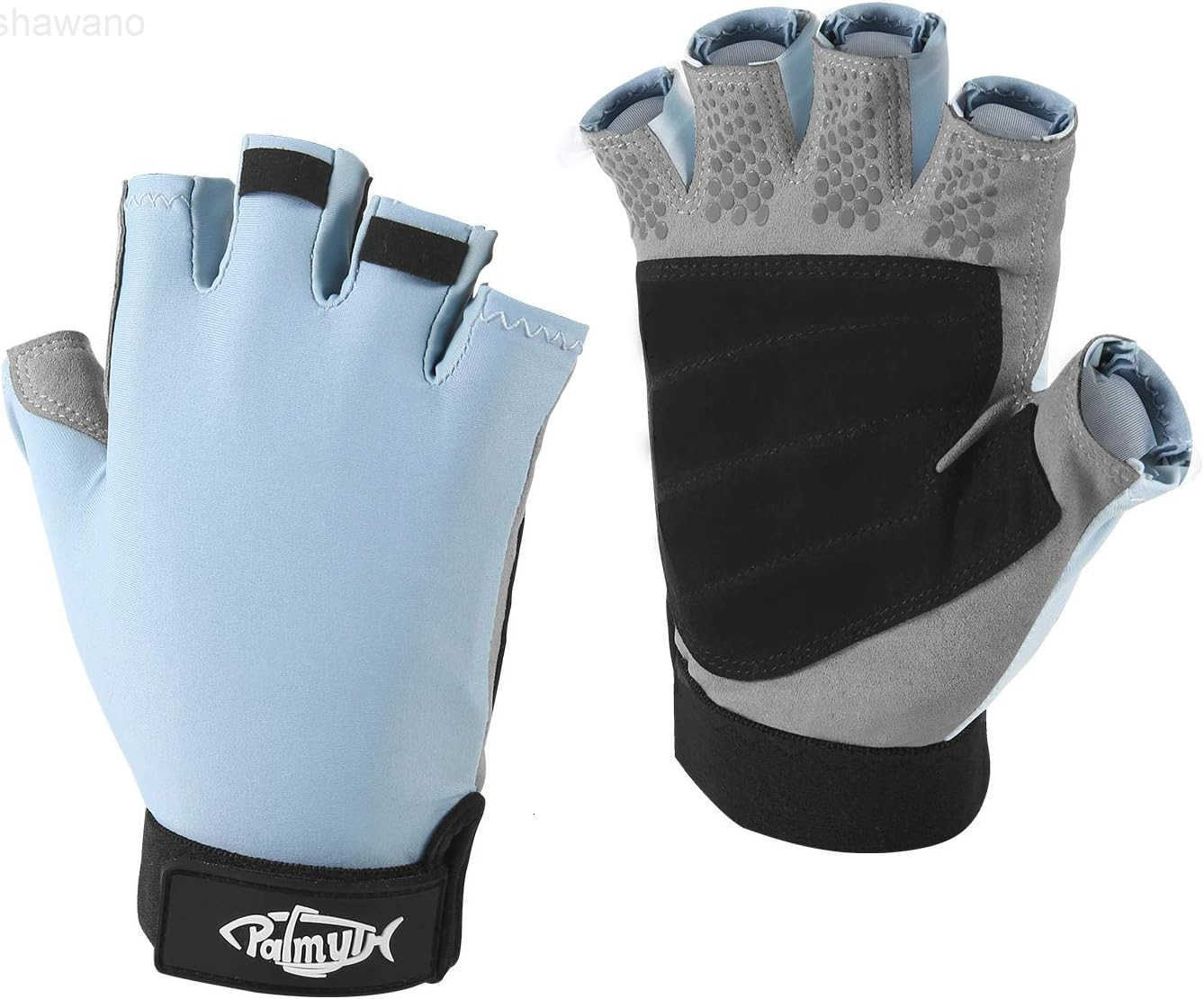 Fishing Gloves Sun Protection Fingerless Kayaking Glove Men Women UPF 50 SPF for Sailing Hiking Paddling Canoeing Rowing DrivingW250911
