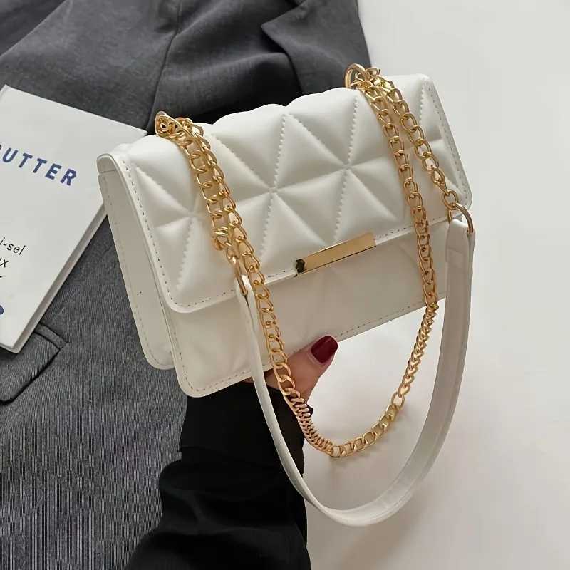 Fashion Chain WomenS Shoulder Bag Chic Small Square Bag for Women Luxury Quilted Handbag for Daily Travel Shopping Parties W250911