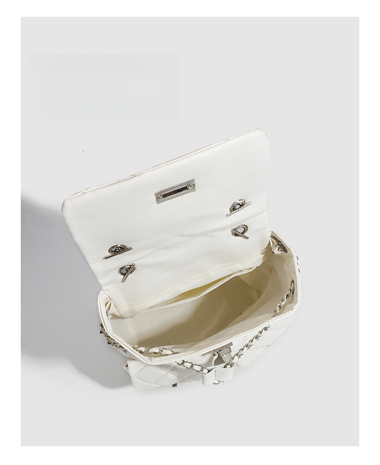 Free Shipping Designer Bag Korean Niche Mini Chain Lightweight Small Luxury Bag Backpack For Women 2025 New Style Student Commuter Double Shoulder Bag