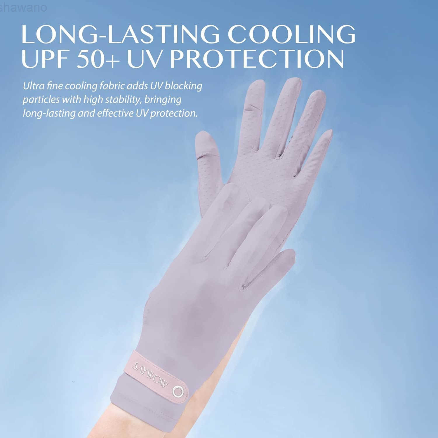 Driving Gloves Women for Sun UV Protection UPF 50 Touchscreen Full FingerW250911