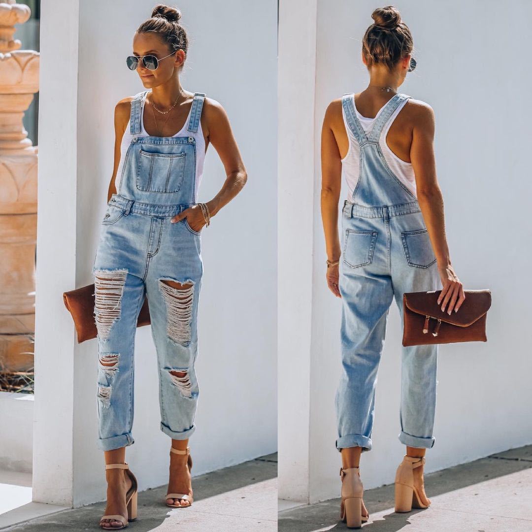 2025 women's denim jumpsuit commuting cotton denim lightweight mid waist women's long sleeved top blue jeans autumn and winter new designer 