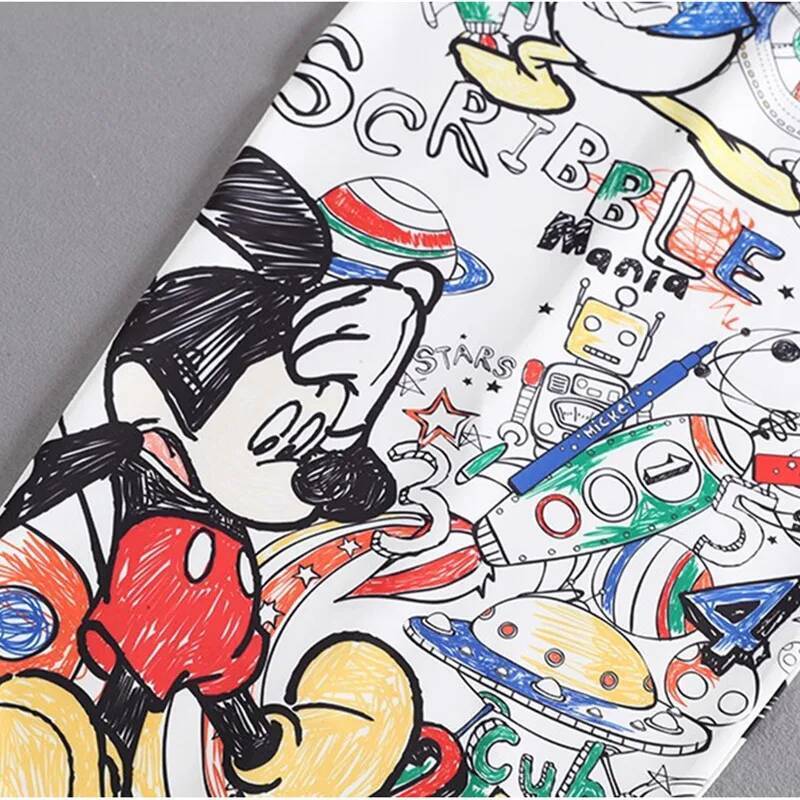 Women's Pencil Skirt High Waist Slim Skirts Print New Large Size Japan Cartoon Summer Young Girl Female Falda Sexy & Club dongdumaoyi