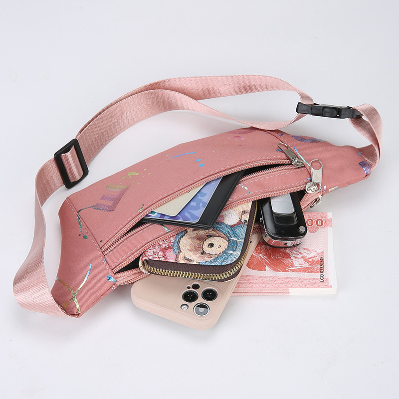 Multifunctional Outdoor Sports Luxury Bag Waist Free Shipping Bag Men And Women Nylon Designer Bag Waterproof Oxford Cloth Close Fitting Mobile Phone 
