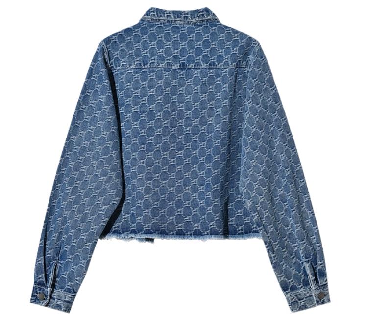 Fashion Women Denim Coat Long Sleeve Outerwear Female Short Loose and Thin Jacket 250718