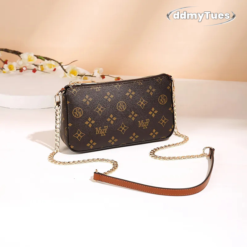 F designer free shipping Classic high-quality letter printed shoulder bag retro light fashionable womens handbag TUES