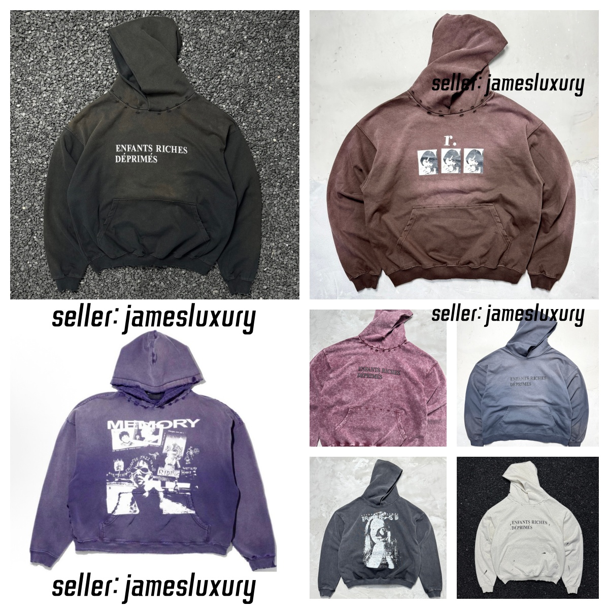 enfant riches deprimes oversized hoodie plus size big and tall mens designer zip up hoodie for men graphic hoodie designer jacket designer hoody