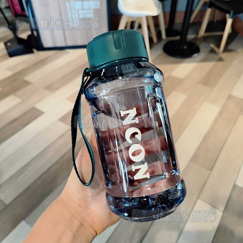 Simple Large Capacity Plastic Cup High Temperature Resistant High Appearance Water Cup Portable Car Cup Sports Water Bottle H250911