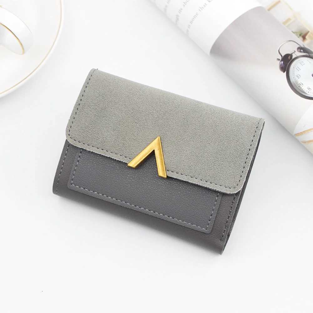 Korean version womens short card case small wallet 30 off wallet womens multislot card case mini card holder W250911
