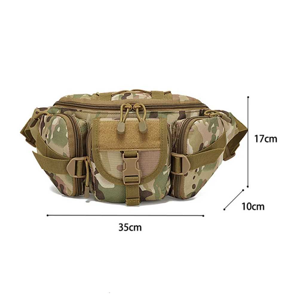 Fanny Pack High Quality Outdoor Sports Waist Pouch Multipurpose Belt Bags for Camping Hiking Traveling Running Fishing Z250911