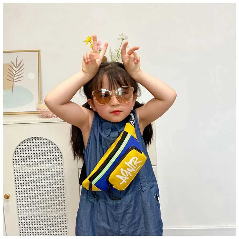 Mini Waist Bags Oxford Cute Letter Banana Bag Fashion Fanny Pack Shoulder Crossbody Chest Belt Bags Z250911