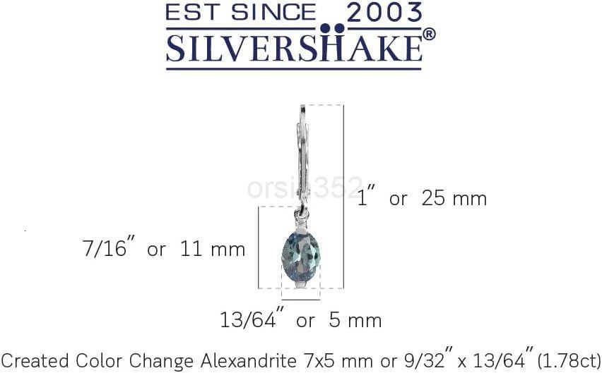 7X5mm Petite Oval Shape Gemstone White Gold Plated or Yellow Gold Plated 925 Sterling Silver Leverback Dangle Earrings Jewelry for WomenW250911
