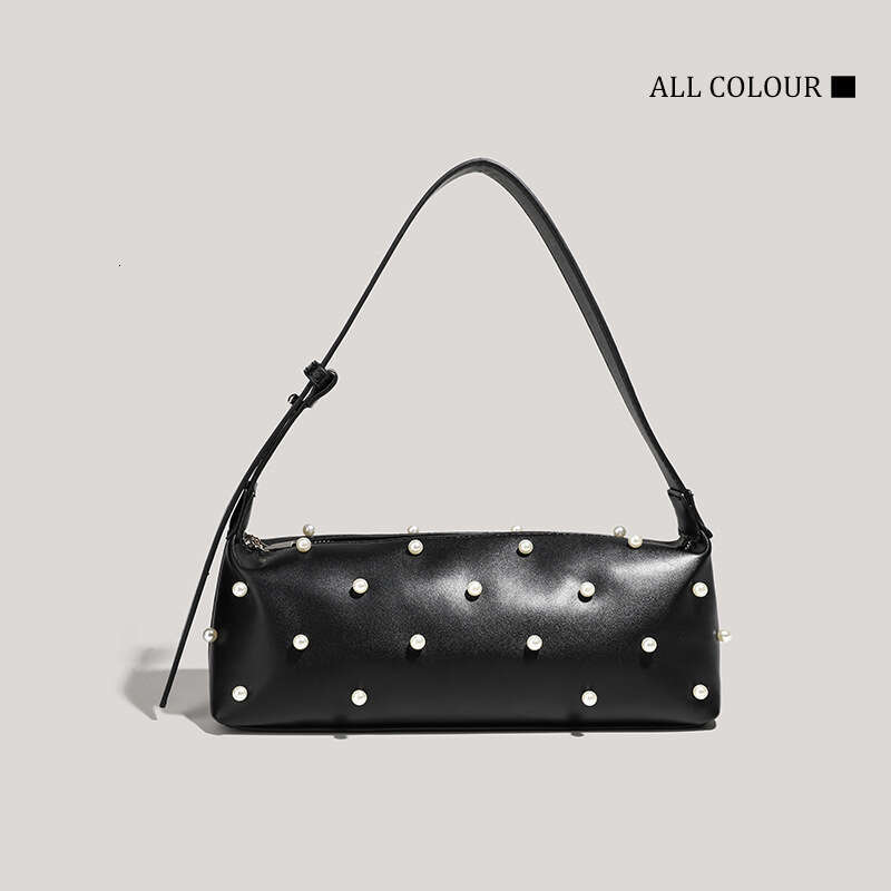 High-End Pearl Handbag Designer Bags Baguette Niche Underarm Commuter Shoulder Bag