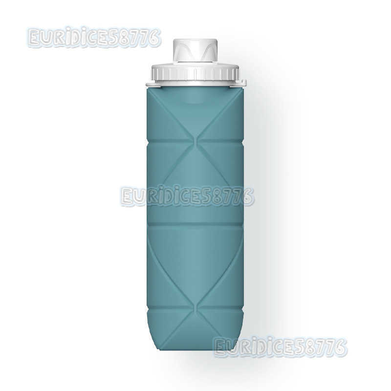 Sports Kettle Travel Outdoor Fitness Portable Foldable Cup Z260202