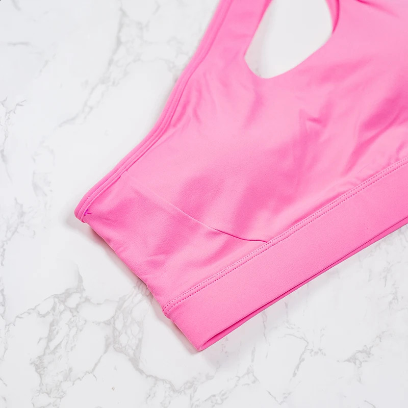DIAS FIT JOY Women One Shoulder Sports Bras Yoga Top Vest Gym outdoor sport Running Fitness Underwear 250910