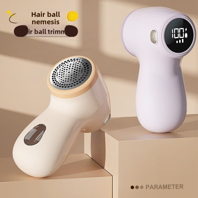 Smart Digital Sweater Defuzzer - Clothes-Safe Suction & Shaving 2-in-1 Fast De-fuzzing Large Battery 2-Speed Adjustment-MQ-1