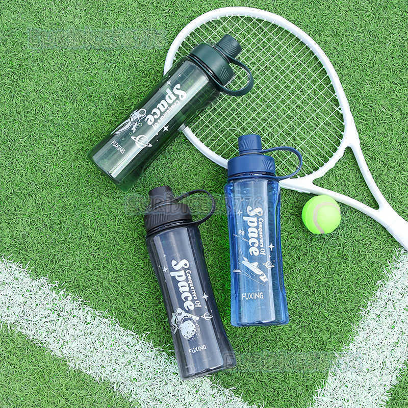 Sports Water Cup Outdoor Large Capacity Direct Drinking Summer Mens and Womens High Temperature Resistant Space Anti Drop Leak Proof Plastic H250911