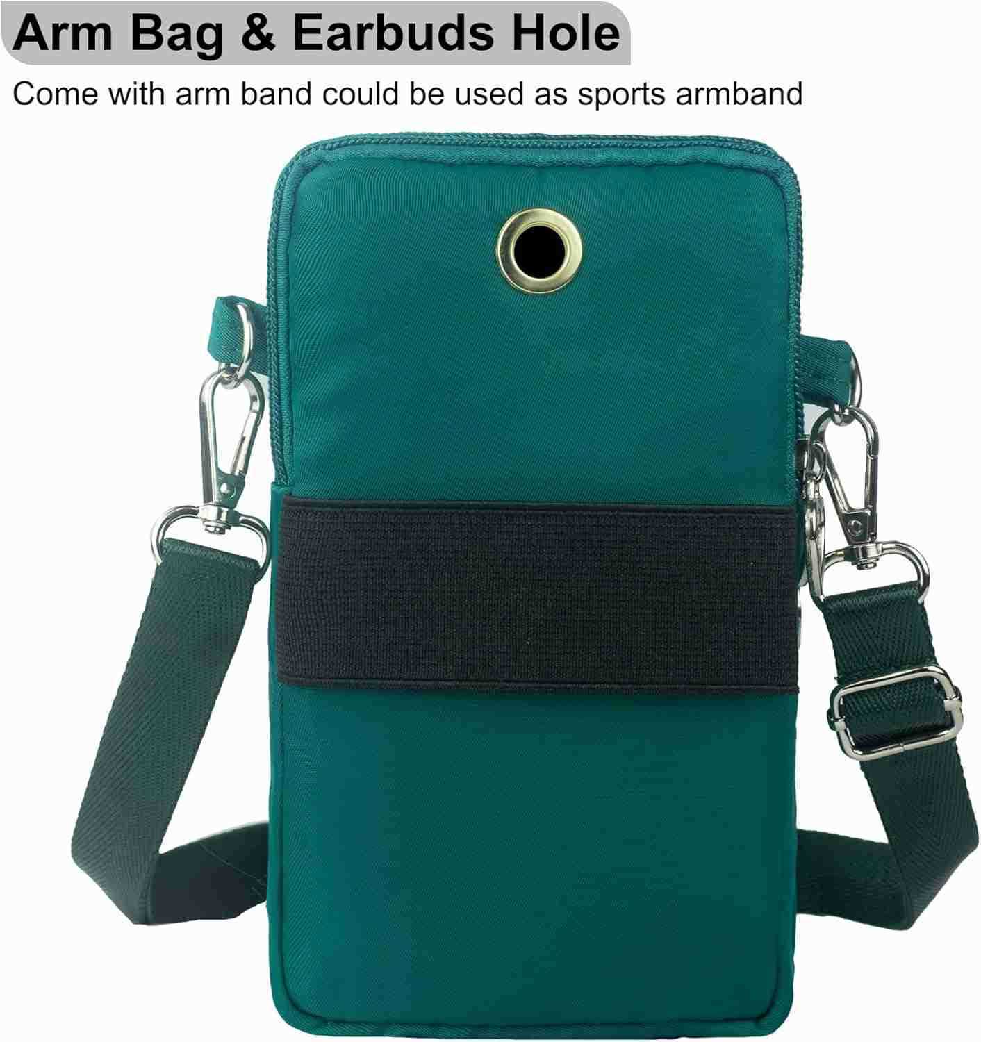 Small Crossbody Bag for Women Mini Phone Purses with Crossbody Strap and Wallet Nylon Arm BagW250911
