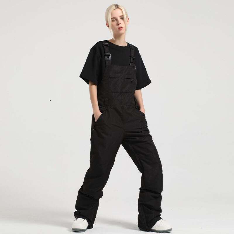 Winter New Pants Women's Snowboard Windproof Waterproof Wear-Resistant Outdoor Double Board Ski Suit Overalls
