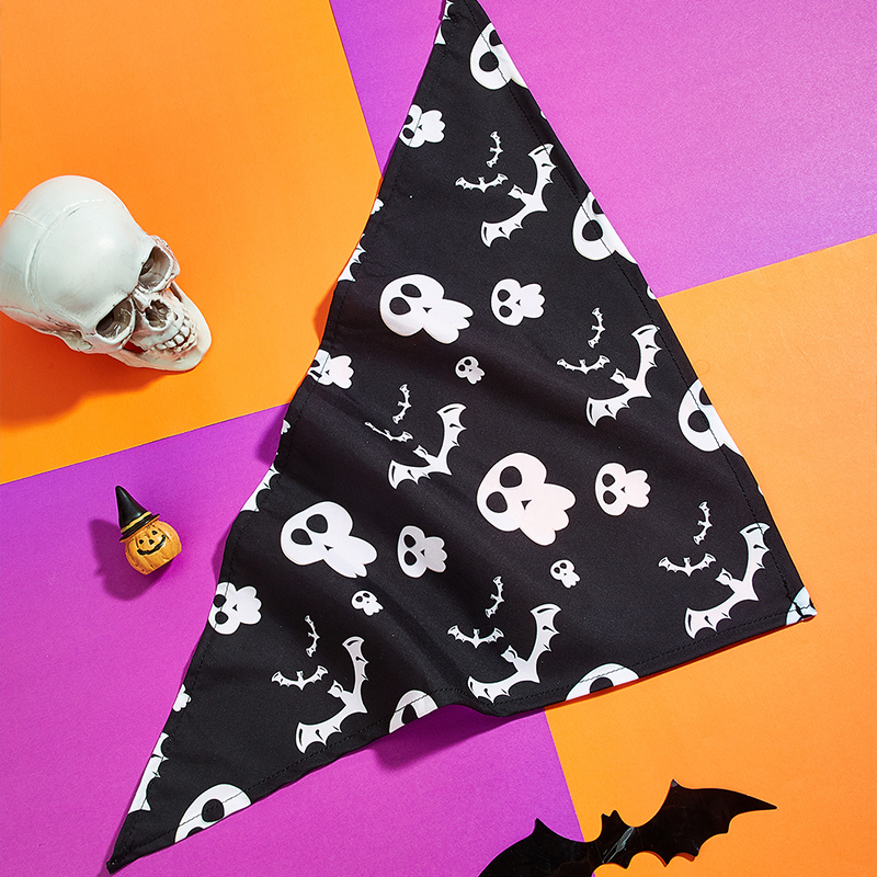 Cute Comfortable Canine Apparel Unique Ghost Bib for Festive Occasions