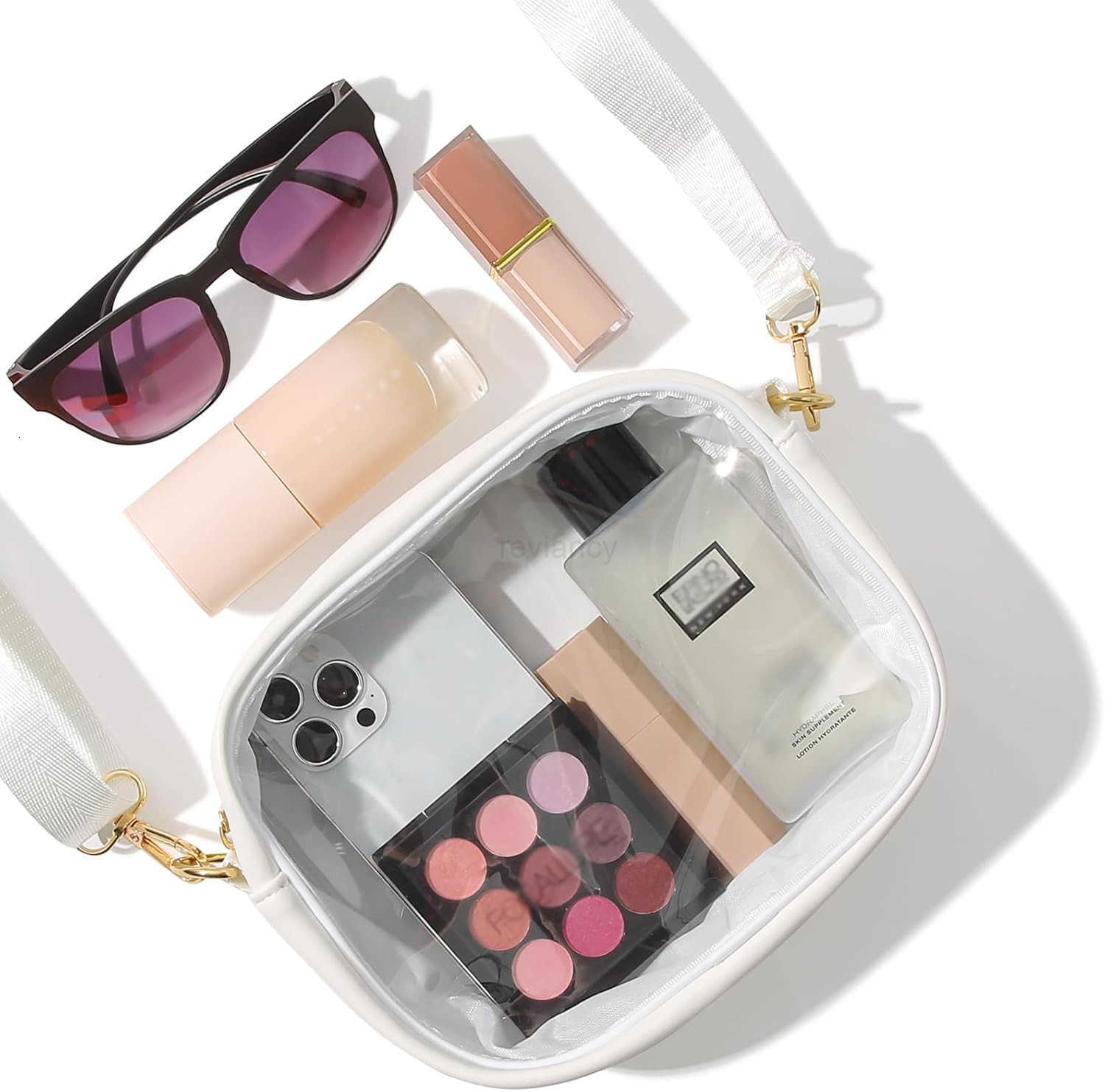 Clear Bag Stadium Approved Crossbody Transparent Bag for Concerts Sports Events Purses for Men WomenW250911