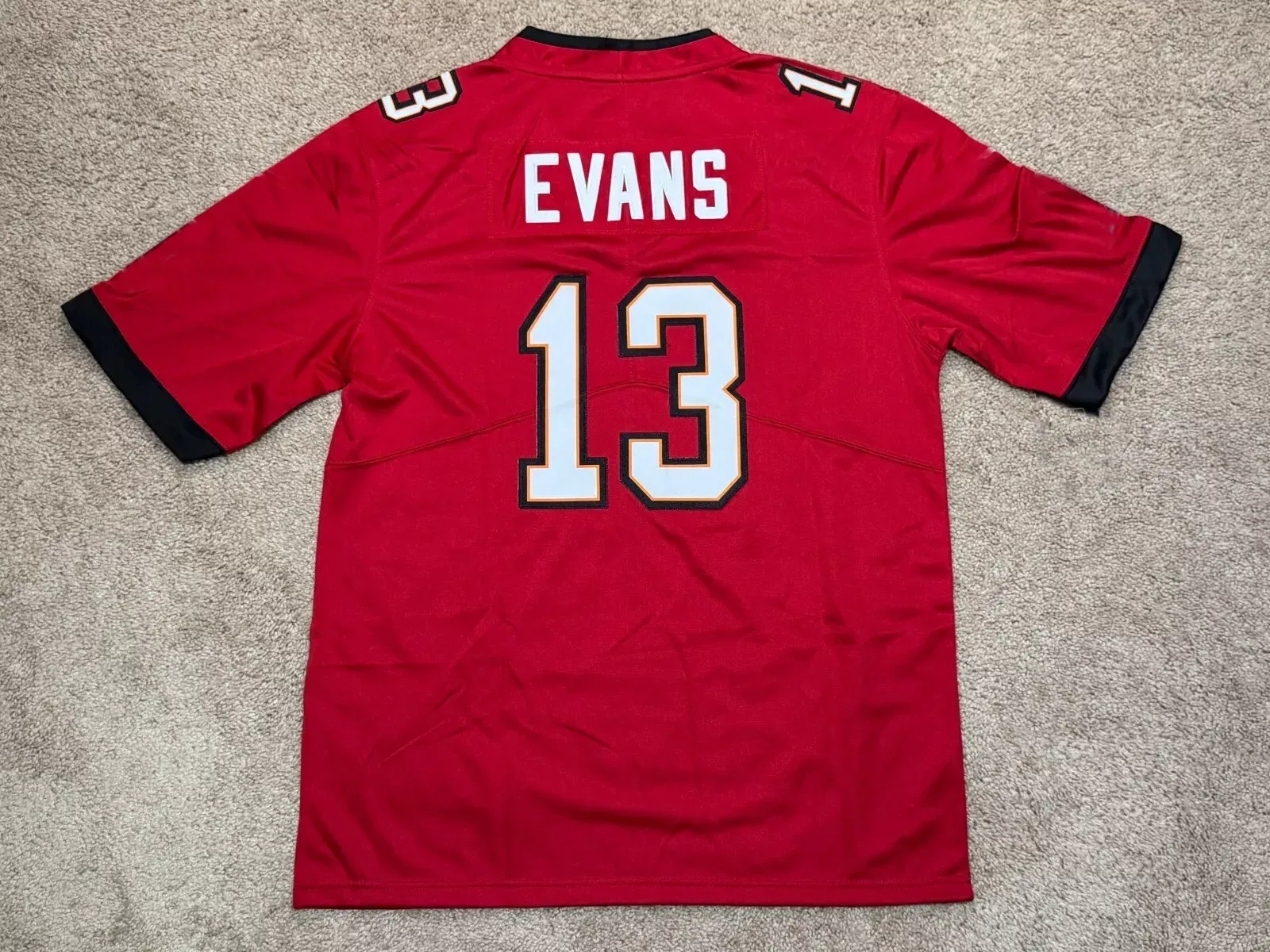 Mike Evans 13 Baker Mayfield 6 Bucky Irving 7 Chris Godwin 14 Rachaad White 1 Personalized Customized Football Jerseys Custom Any Number Name Superstarjerseys