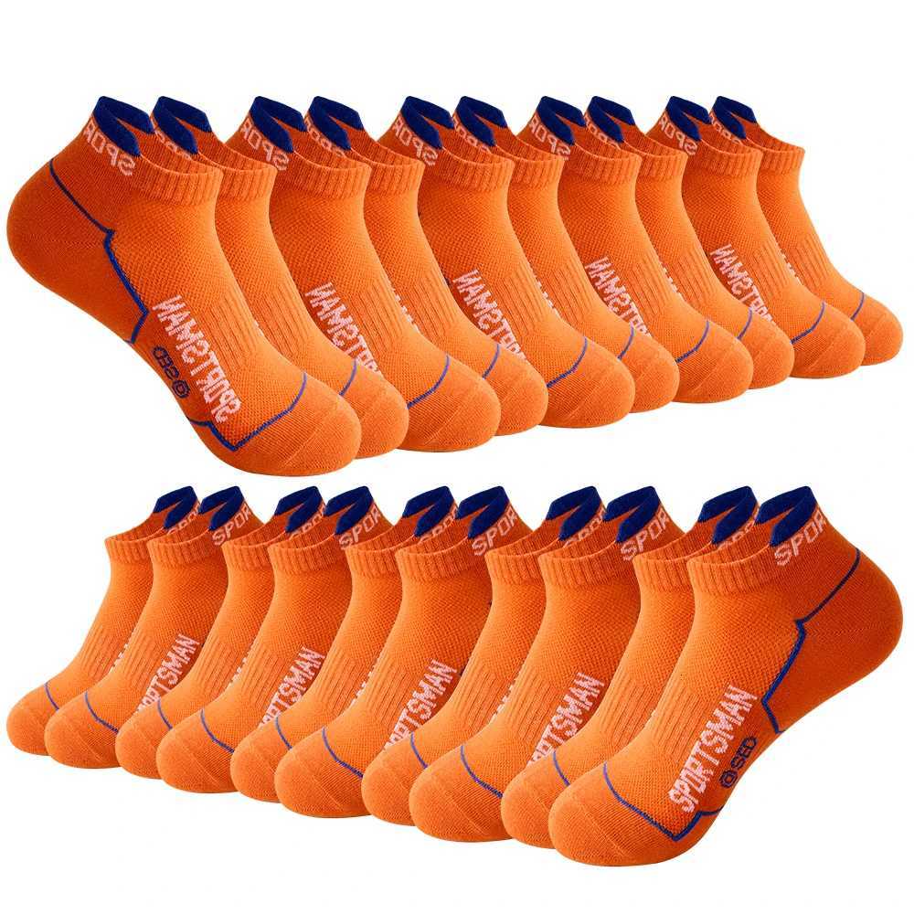 10 Pairs High Quality Summer Mens Ankle Socks Mesh Breathable Fashionable Short Socks For Man Sports Running Man Socks Gift D250911