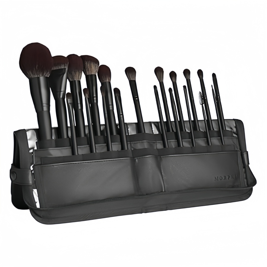 Makeup Brushes 24 Piece Professional Makeup Brush Set Eye and Face Tools with Synthetic Bristles Comes with Carrying Case 24 Count