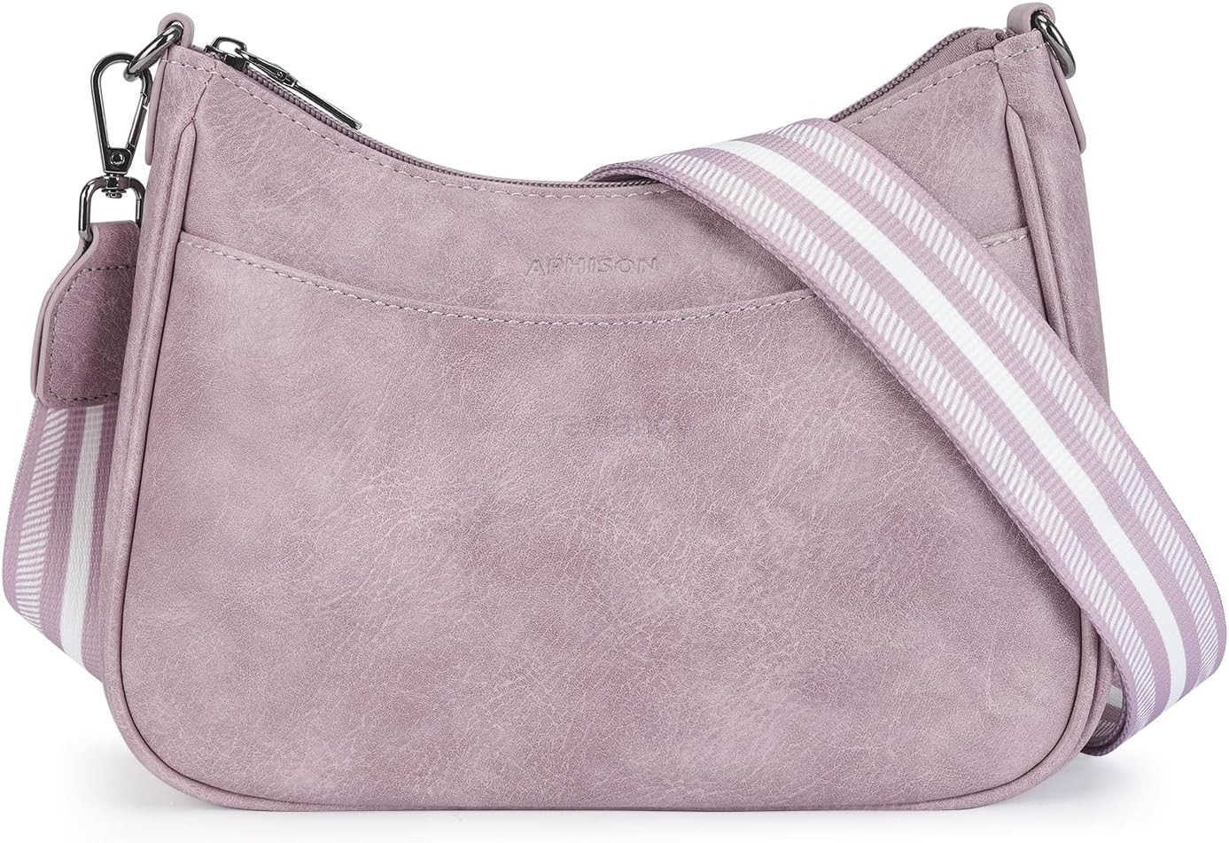 Trendy Leather Crossbody Purse with Adjustable Strap Womens Shoulder HandbagW250910