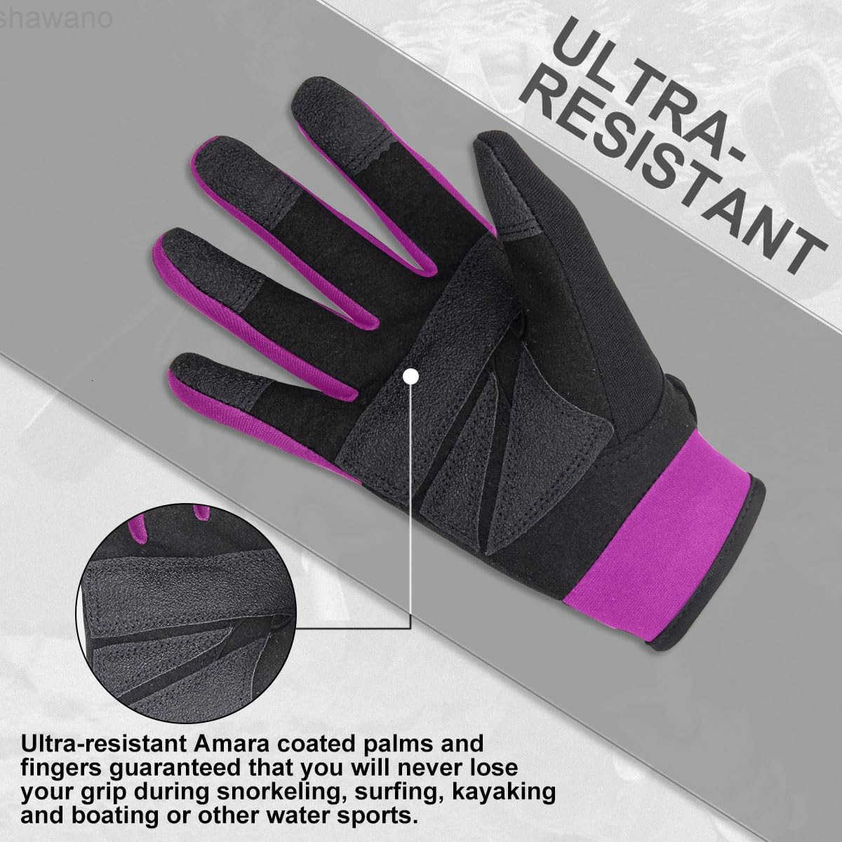 Neoprene GloveWetsuit Gloves 15mm 2mm for Scuba Diving Snorkeling Paddling Surfing Kayaking Canoeing Spearfishing Skiing and Other Water SportsW250911