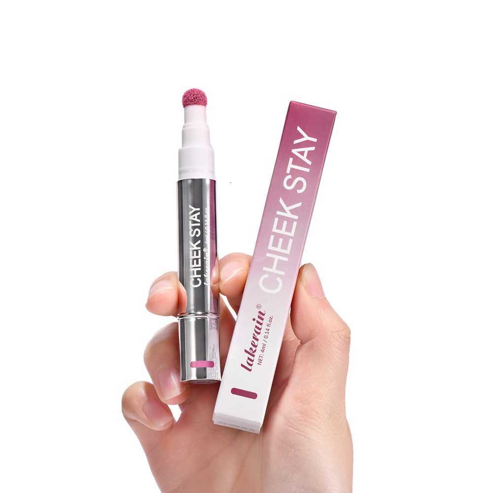 Cheek Blusher 6 colors LongLasting Cheek Stain AllDay Blendable Liquid Blush LongLasting Blush Sponge Applicator Cheek Makeup W250911