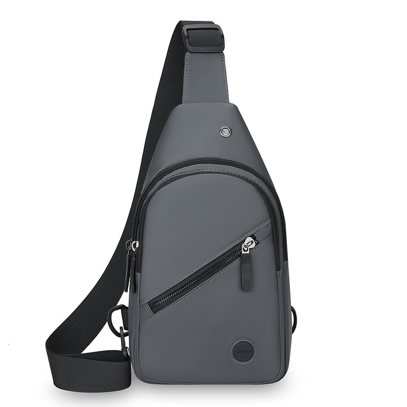 Men S Chest Bag Fashion Versatile Solid Color Simple Designer Bag New Large Capacity Luxury Bag Free Shipping Outdoor Travel Portable Waterproof Cross