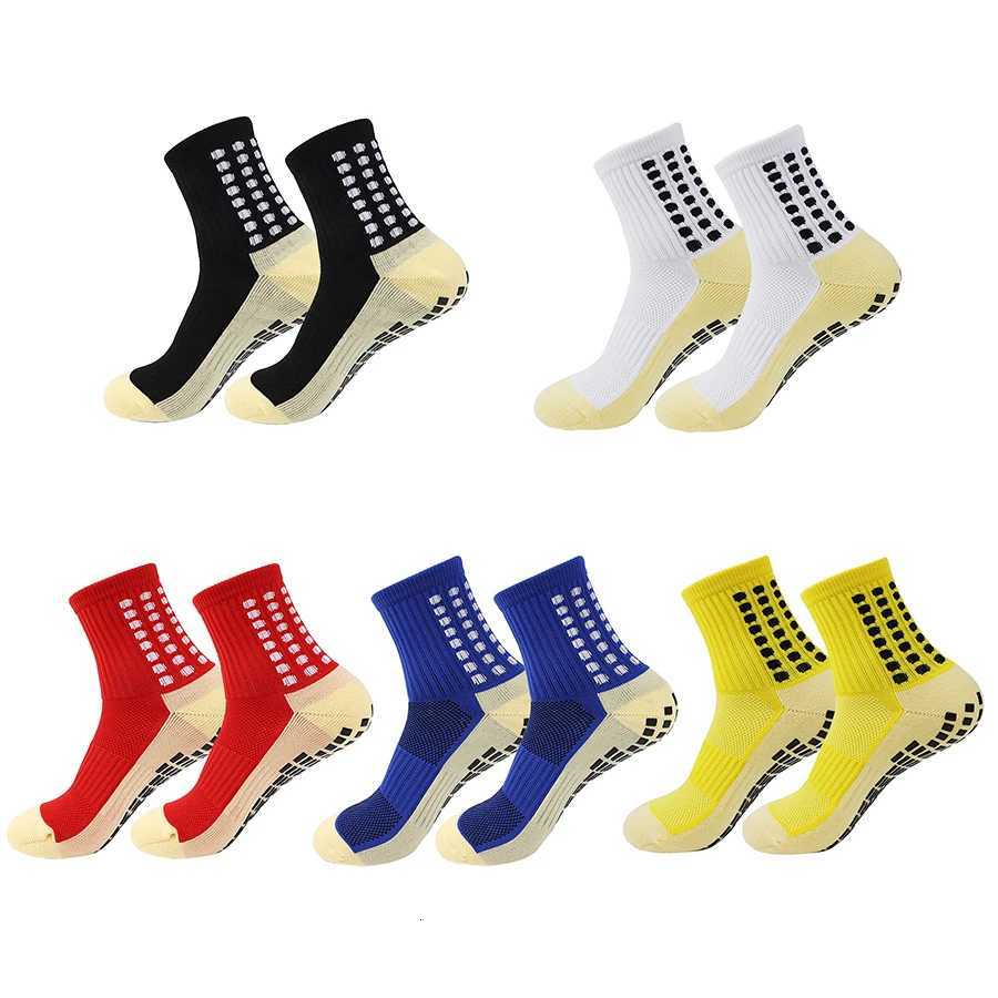5 Pairs Football Socks Men Women Sports Socks Nonslip Silicone Bottom Soccer Outdoor Sport Running Cycling Grip Socks D250911
