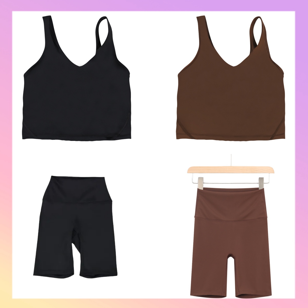 Designer Womens Yoga women Sets Women Workout Yoga Sets sport bras and pants Y-shape U-shape Bra Fitness High Waist Align Leggings Running Sports