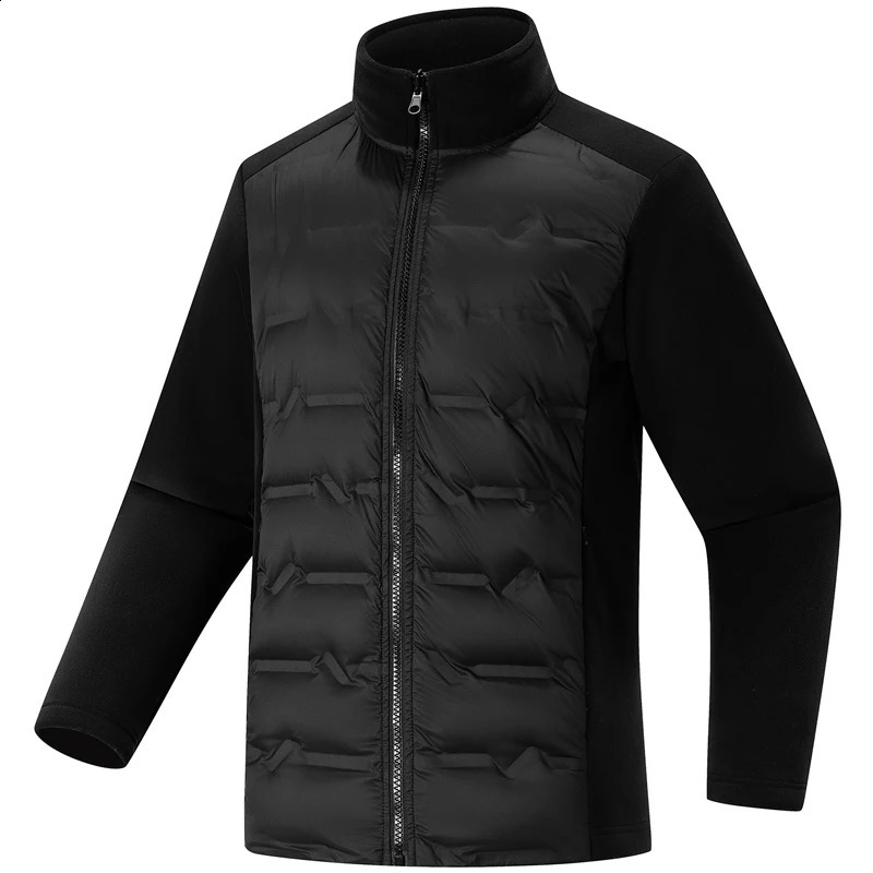 Outdoor Winter Man Puffer Jacket Womens Fashion Warm Coats Casual Padded Lightweight Thin Loose Splicing Cotton 250911