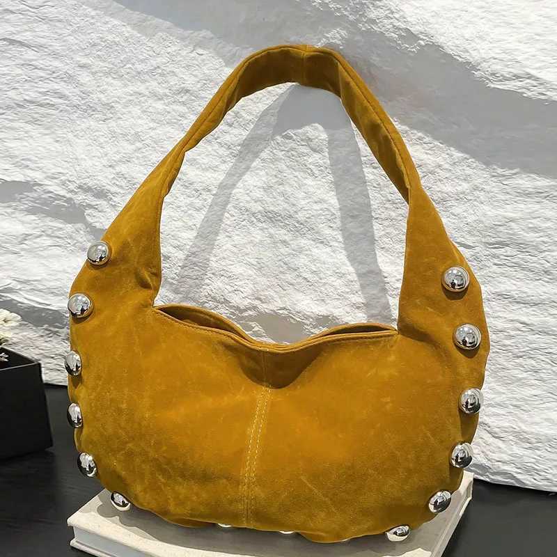 FAshionable spicy style niche shoulder bag soft and lightweight armpit bag versatile for daily use popular Z250911