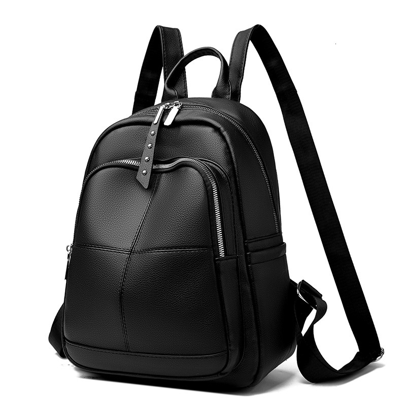 Designer luxury Soft Leather Women's Backpack New Fashionable Travel Stylish Travel Backpack Large Capacity Simple Casual Commuting Women's 