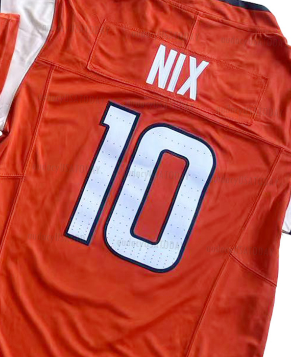 10 Bo Nix 2 Patrick Surtain ll 7 John Elway 14 Courtland Sutton Personalized Customized Football Jerseys Custom Any Number Name For Men Women Youth 99