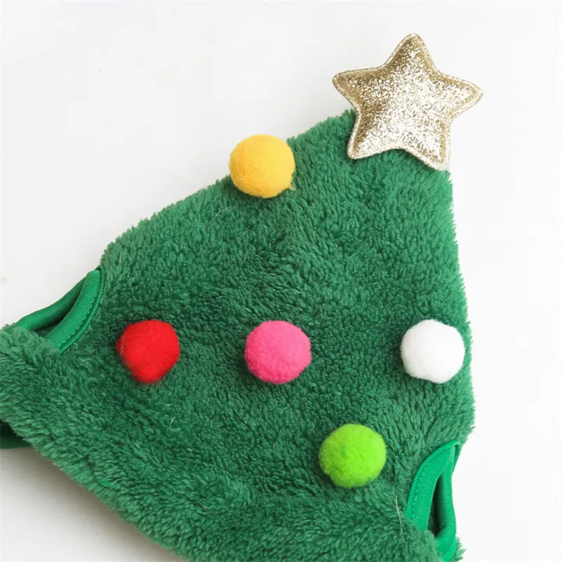 Dogs Cats Pets Christmas Hats Slobber Bibs Teddy Falcons Boomerang Fall and Winter Clothes Dress up Supplies