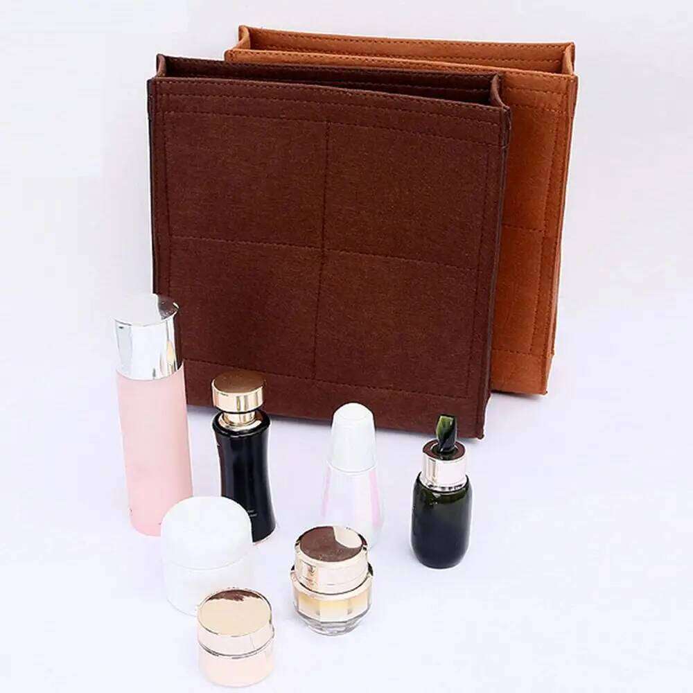 Soft Organizer Travel Purse Liner Felt Inner Handbag Insert Bag Anti-fouling Waterproof One-time use
