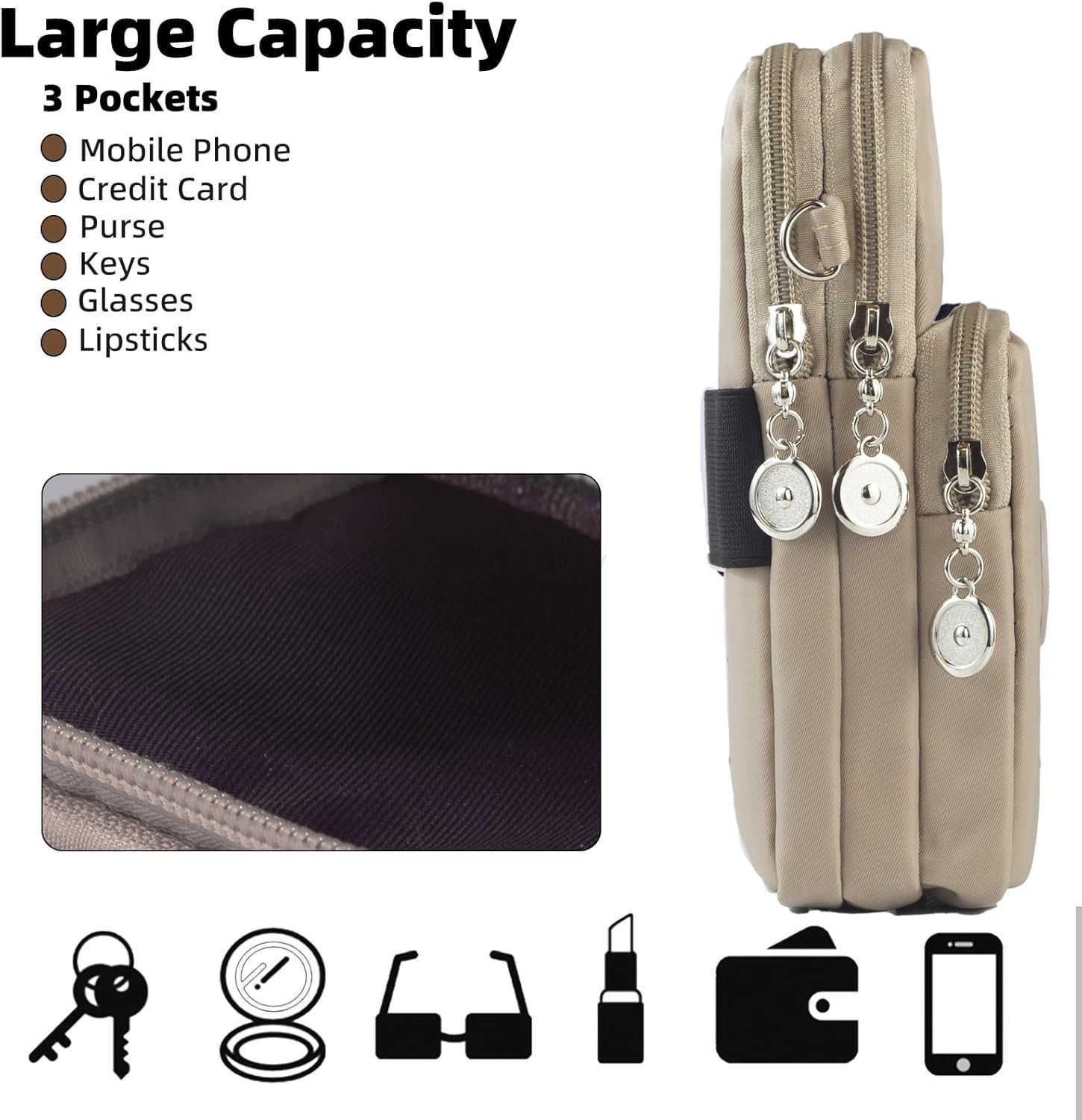Small Crossbody Bags for Women Mini Cell Phone Purses Handbag Shoulder BagW250911